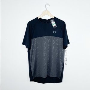 Under Armour Black Heat Gear Print Tee
